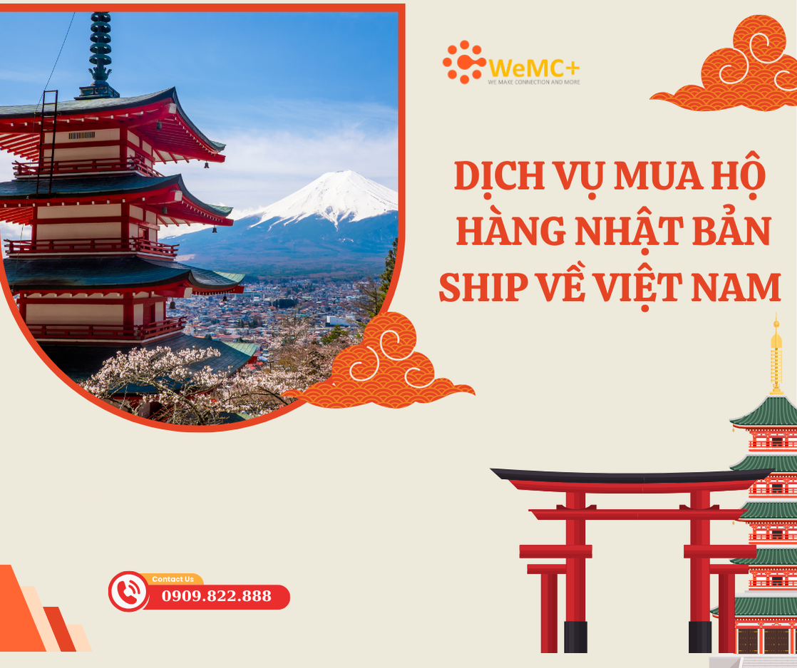 Dịch vụ mua hộ hàng Nhật Bản ship về Việt Nam của WeMC Order Ship là giải pháp hoàn hảo cho những ai muốn sở hữu các sản phẩm chất lượng từ Nhật Bản một cách dễ dàng và thuận tiện. Với đội ngũ chuyên nghiệp, quy trình đơn giản và giá cả cạnh tranh, chúng tôi cam kết mang đến sự hài lòng tuyệt đối cho khách hàng.