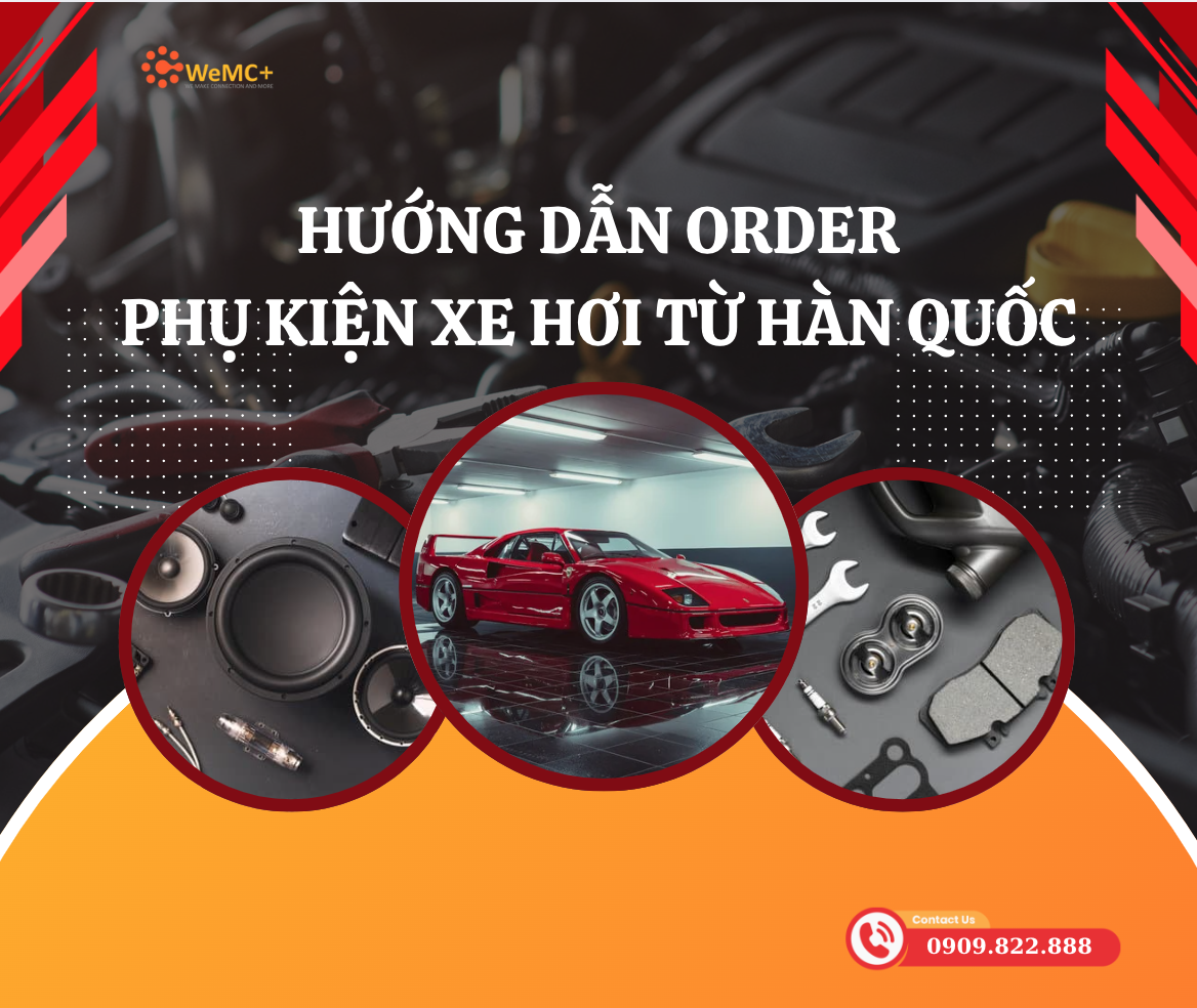 Việc order phụ kiện xe hơi từ Hàn Quốc sẽ trở nên đơn giản hơn bao giờ hết với dịch vụ chuyên nghiệp của WeMC Order Ship. Với kinh nghiệm lâu năm và quy trình làm việc chặt chẽ, chúng tôi cam kết mang đến cho bạn sự hài lòng tuyệt đối.