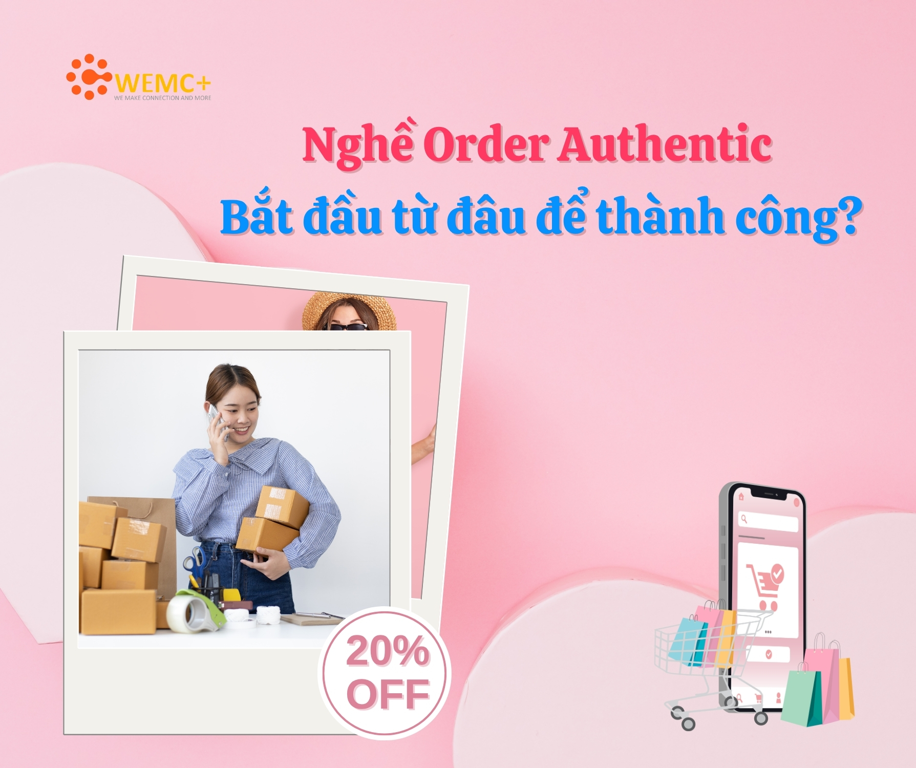 Trong vài năm gần đây, Nghề Order Authentic trở thành xu hướng kinh doanh hấp dẫn, đặc biệt với những bạn trẻ yêu thích hàng chính hãng và nhạy bén với xu hướng mua sắm quốc tế. Chỉ cần một chiếc điện thoại, khả năng tìm kiếm tốt và đối tác vận chuyển uy tín, bạn hoàn toàn có thể biến đam mê mua sắm thành công việc sinh lời ổn định. Nhưng câu hỏi là: Bắt đầu từ đâu để đi đúng hướng ngay từ đầu?